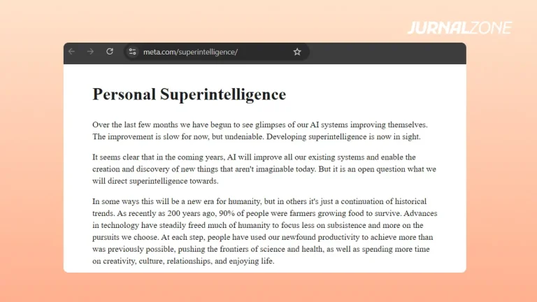 Personal Superintelligence Mark Zuckerberg