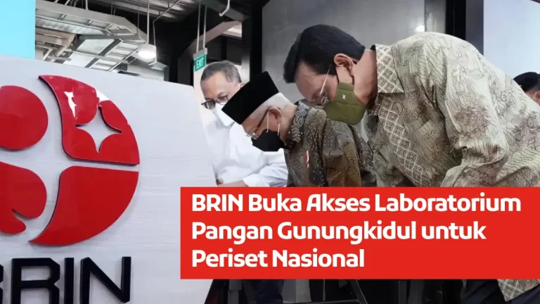 BRIN Buka Akses Laboratorium Pangan Gunungkidul untuk Periset Nasional