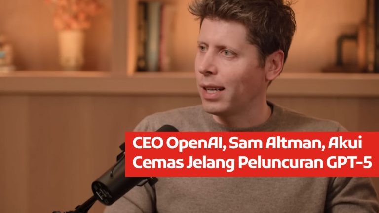 CEO OpenAI Sam Altman Akui Cemas Jelang Peluncuran GPT-5
