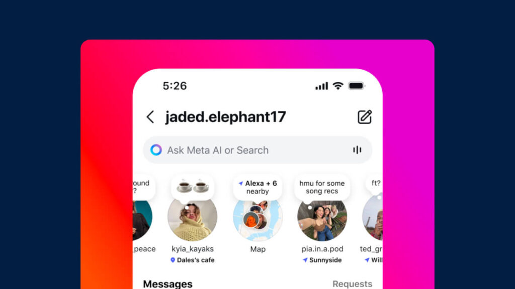 Fitur MAP di Instagram