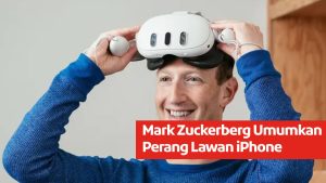 Mark Zuckerberg Umumkan Perang Lawan iPhone