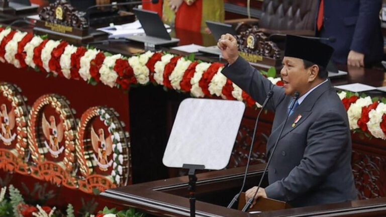 Pidato Penyampaian RUU APBN 2026 oleh Prabowo Subianto