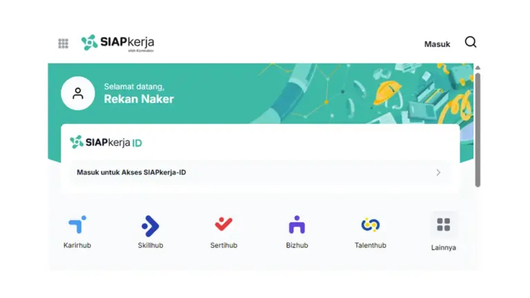 SiapKerja dari Kemnaker