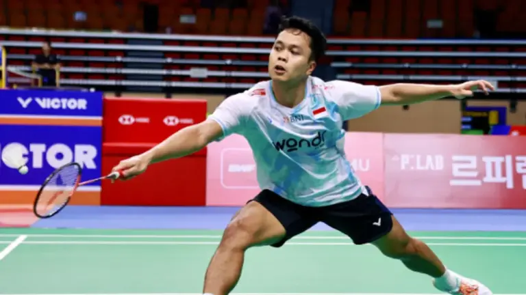 Anthony Sinisuka Ginting 32 Besar Korea Open