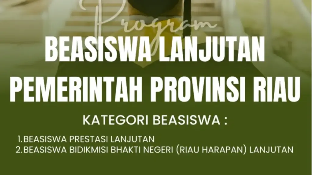 Beasiswa Pemprov Riau 2025