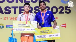 Chico Aura Dwi Wardoyo Juara Indonesia Masters
