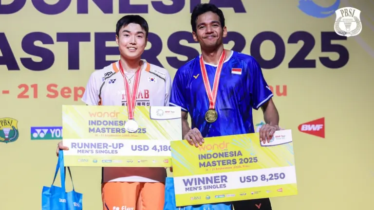 Chico Aura Dwi Wardoyo Juara Indonesia Masters