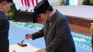 Daftar Menteri Baru yang Dilantik
