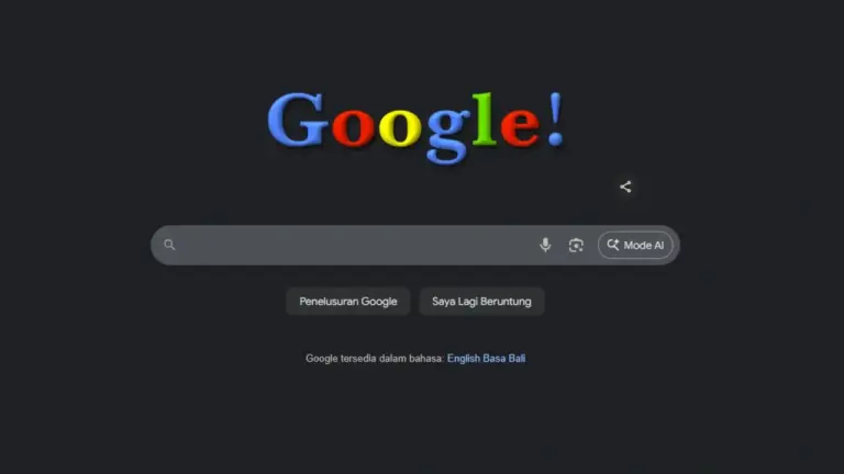 Doodle hari ini menandai ulang tahun ke-27 Google