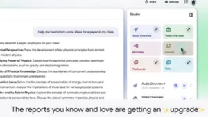 Fitur Reports di NotebookLM