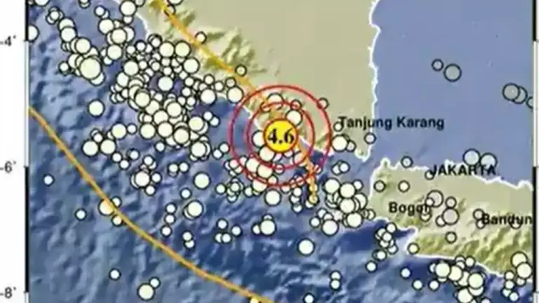 Gempa Bumi Lampung 26-9-2025
