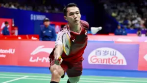 Jonatan Christie Kalah di 16 Besar