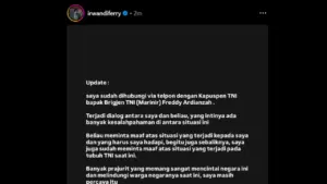 Kapuspen TNI Hubungi Irwandi Ferry