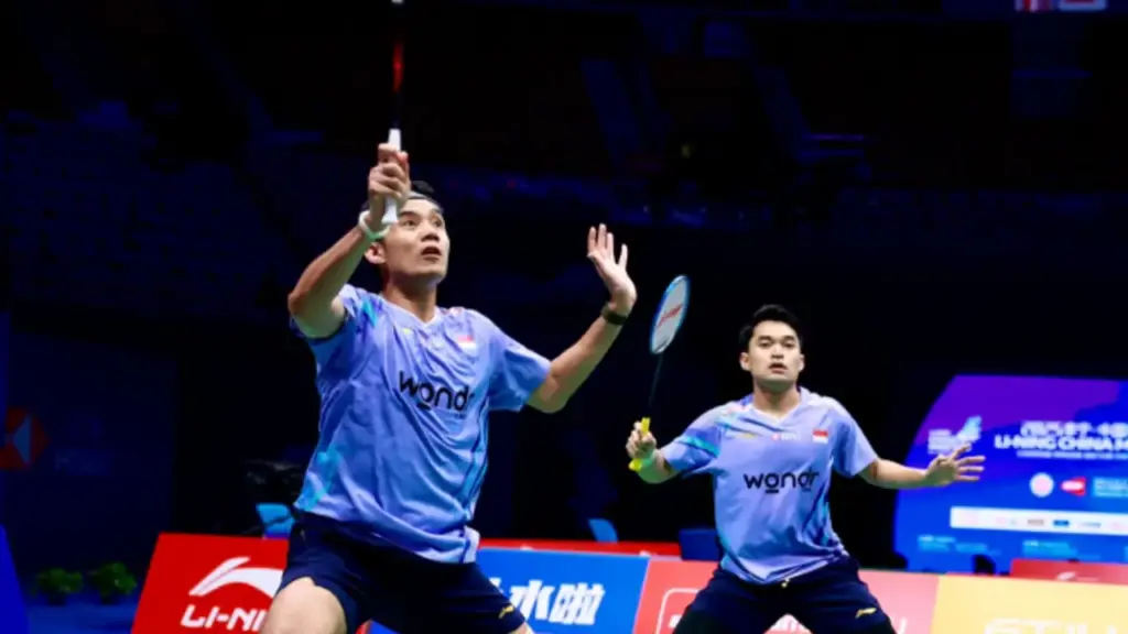 Leo dan Bagas di 16 besar China Masters 2025