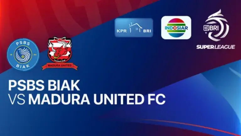 Link Live Streaming PSBS Biak vs Madura United
