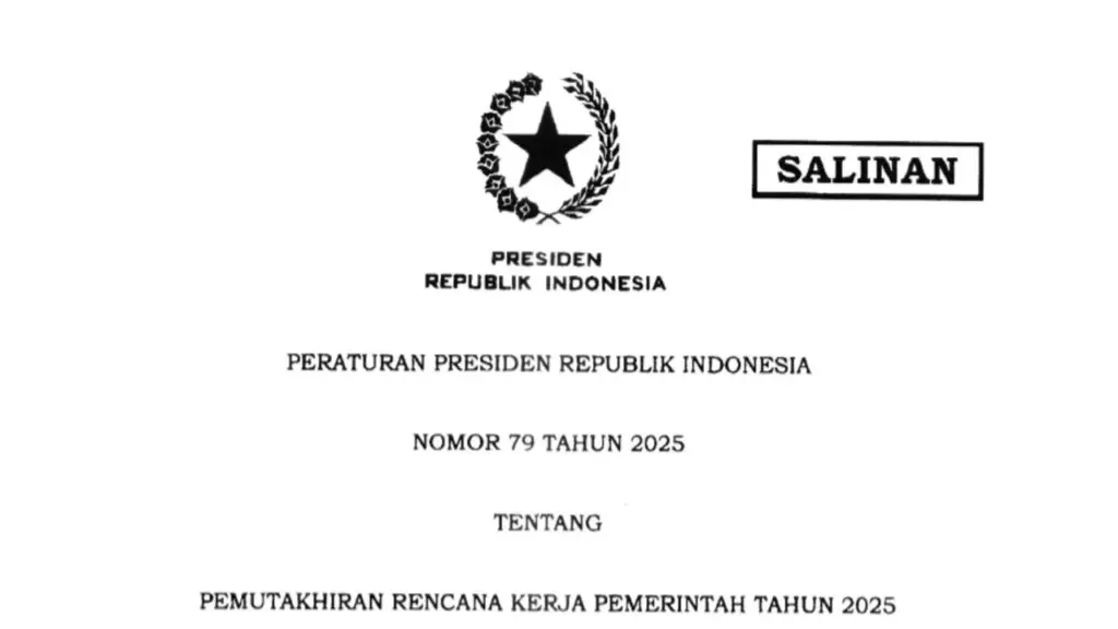 Perpres 79 Tahun 2025