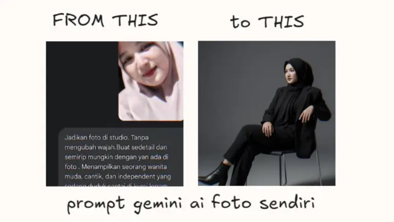 Prompt Gemini AI Foto Sendiri dari Tiktok Viral