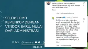 Seleksi PMO Kemenkop Akan Diulang