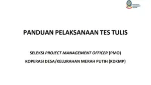Tes Tulis Seleksi PMO Kemenkop 2025