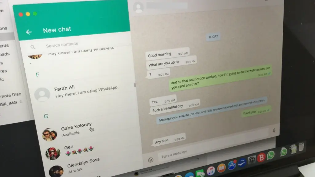 Whatsapp Web Tidak Bisa di Scroll