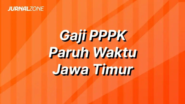 gaji pppk paruh waktu jawa timur