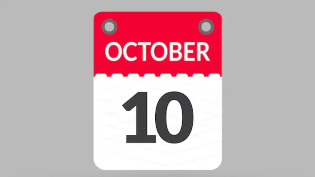 10 Oktober