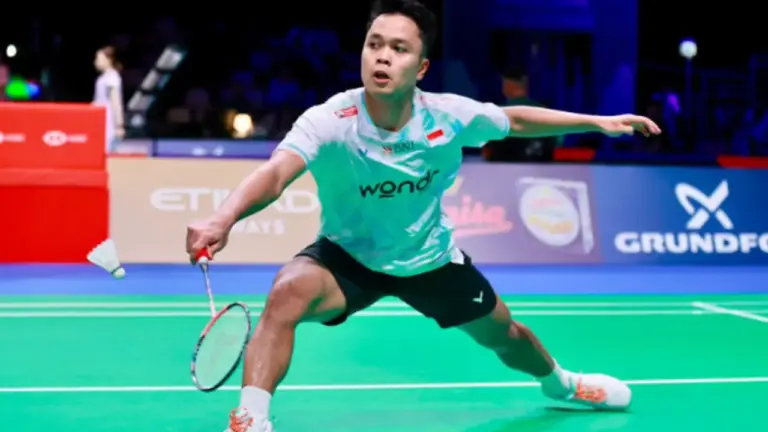 Anthony Ginting Tumbang di Denmark Open
