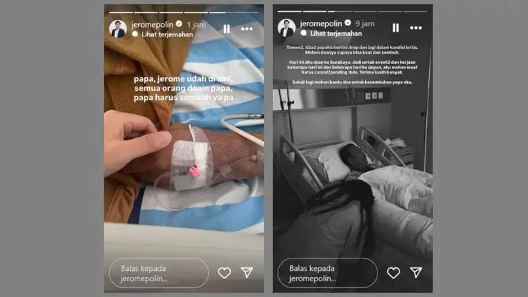 Ayah Jerome Polin Kritis