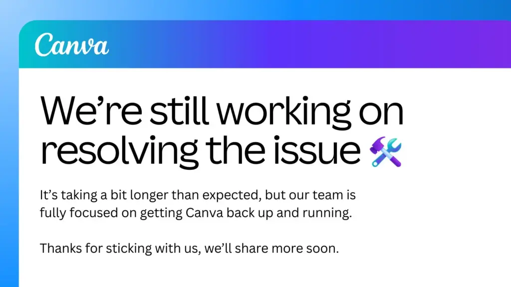 Canva Down Sampai Sore Hari