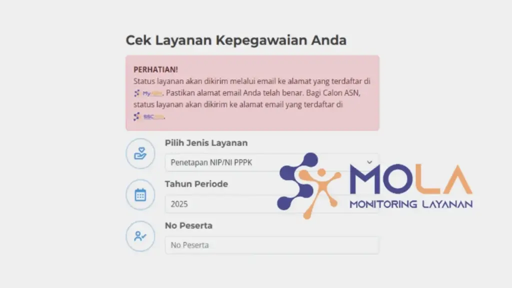 Cara Cek NIP PPPK Paruh Waktu 2025