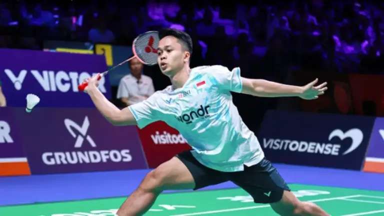 Ginting Amankan Tiket 16 Besar French Open 2025