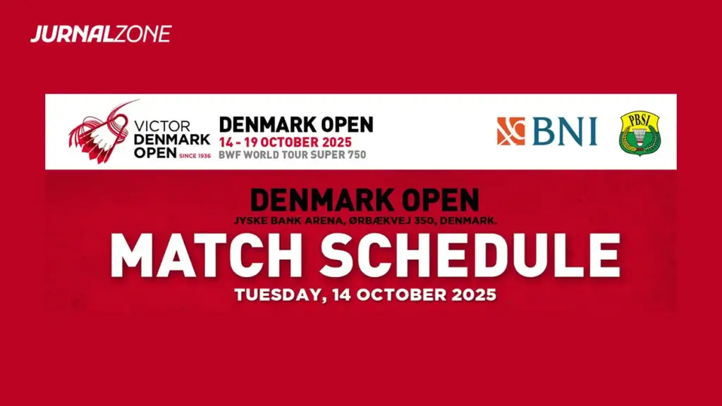Jadwal Denmark Open 14 Oktober 2025