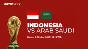 Jadwal Kick Off Indonesia vs Arab Saudi