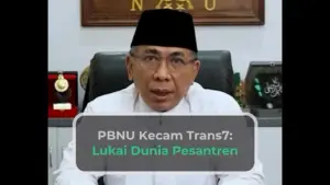 Ketum PBNU Gus Yahya Sebut Tayangan Trans7