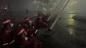 Kilang Pertamina Dumai Terbakar