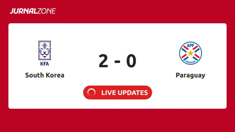 Korea Selatan vs Paraguay