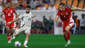 Timnas Indonesia Kalah dari Arab Saudi