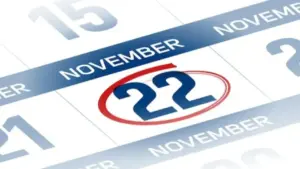 22 November 2025