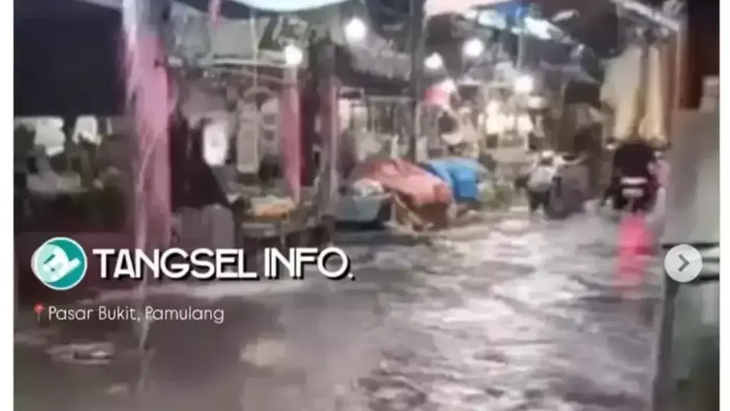 Banjir di Sejumlah Titik Tangerang Selatan