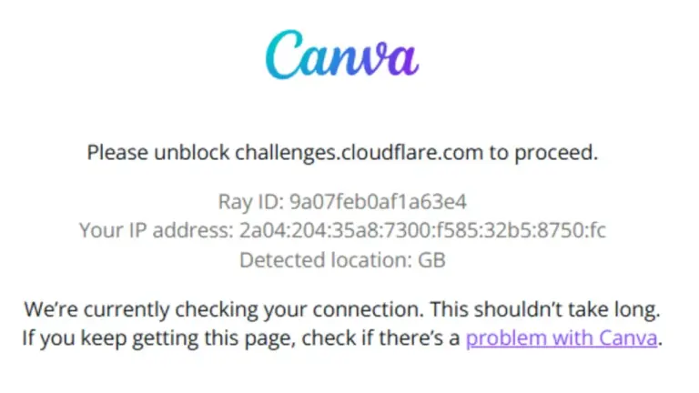 Canva Down