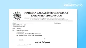 Contoh Surat Rekomendasi Petugas Haji 2026