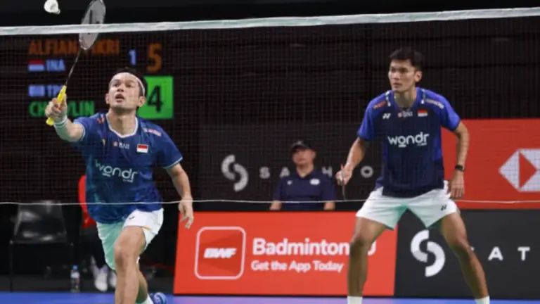 Fajar Alfian dan Muhammad Shohibul Fikri Australia Open