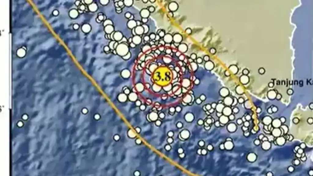 Gempa Bengkulu 3,8