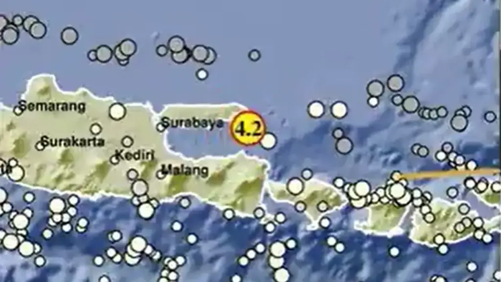 Gempa M 4,2 di Tenggara Sumenep