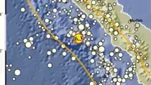 Gempa M 6,3 Guncang Sinabang Aceh