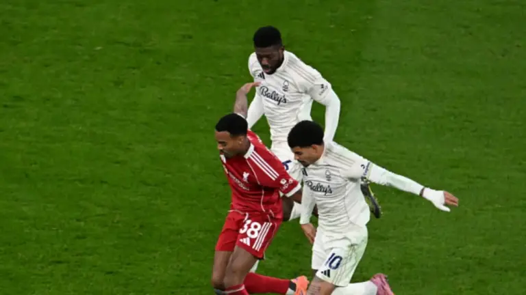 Hasil Skor Liverpool vs Nottingham Forest