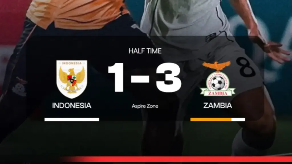 Indonesia U-17 vs Zambia U-17