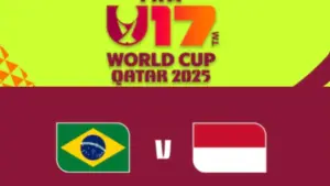 Jadwal Timnas U17 Indonesia vs Brazil U17
