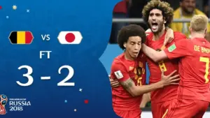 Jepang kalah di 16 besar FIFA World Cup tahun 2018