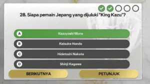 Pemain Jepang yang Dijuluki King Kazu